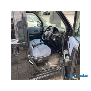 ★ Navi TV ★ 2008 Honda Vamos M 4WD (HM2) 129.000 km - Black