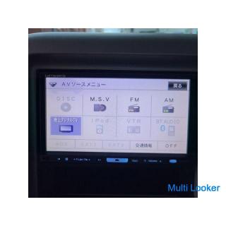 Nissan Cube external HDD navigation & full-segment TV ETC bi-xenon & fog genuine 15AW 3-row 