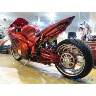 Suzuki Hayabusa GSX-1300R A1111 Full Custom Vega C & S Custom 8 inch Long Show