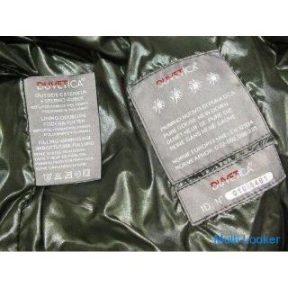 Cleaned DUVETICA Down Jacket 44 G32-003 D90-201 Back: Khaki Good Condition