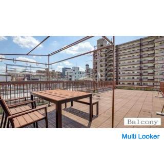 ★ 4-minute walk from Kita Tatsumi Station ★ Three-story house 140㎡-Monthly weekly recruitment, short
