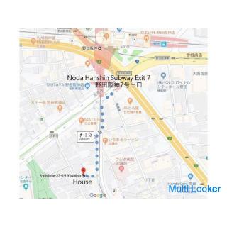 ★ Short-term rental ★ 3 minutes walk from Nodahanshin Station / Yoshino two-story-Monthly weekly rec