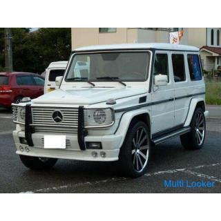 2003 Mercedes G500L 4WD 24AW F guard Leather seat Sunroof