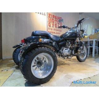 MOTOR CYCLE ZHM-3L Chinese Trike Motorcycle 110cc 50km Magna Style Black Parts Picking Parts