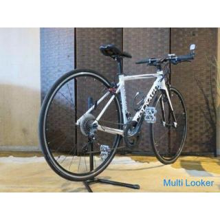 COLNAGO VORREI 430 size 16-speed white aluminum frame Shimano CLARIS cross bicycle