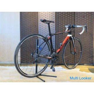 GIANT TCR ADVANCED 2 S size 20 speed carbon 2009 Shimano 105 Black Road Bicycle
