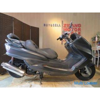 YAMAHA MAJESTY BA-SG63J 250cc Black 18.209 km.!