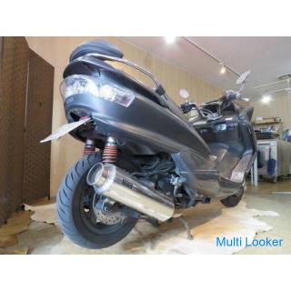 YAMAHA MAJESTY BA-SG63J 250cc Black 18.209 km.!