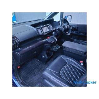 Honda Step WGN Spada Z External full aero & External 15AW & 4 out muffler Xenon 8-seater