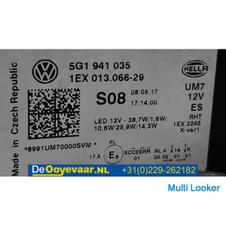VW Golf Left Headlight - Used