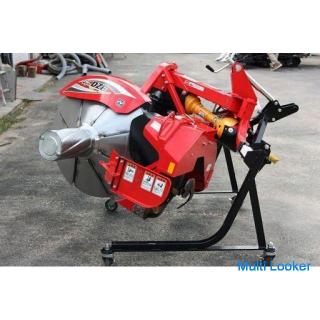 Nipro Ridge Coating Machine DZR302N Cordless Remote Control with Electric Return Caster Manual Good 