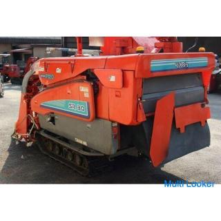 Kubota Combine Sky Road Pro 3 Row Cutting SR30 30HP Glen Tank Unloader [Agricultural Equipment Deck]