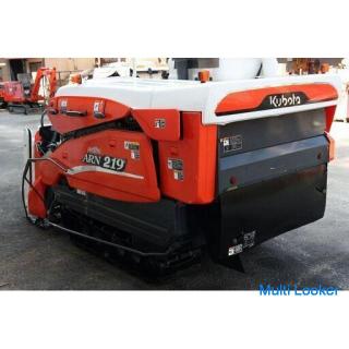 Kubota Combine With Double Harvester ARN219 19 HP 273 Hours Automatic Horizontal Divider Glen Tank H