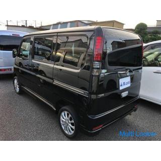 [Own loan, nationwide] Honda Vamos 660M navigation, TV, ETC, external aluminum, W airbag
