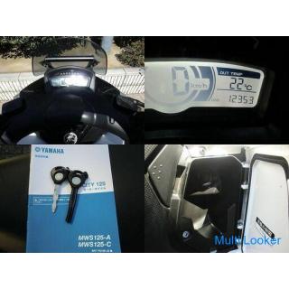 ★ Ordinary license specification Tricity 125 ABS wide tread Current SEC1J 12.000 km multi-bar ★ Toky