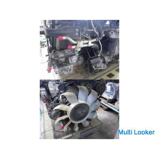 2008 Isuzu Elf NHR85AN Engine 4JJ1 MT 2WD Cell Alter A / C with ECU - Used