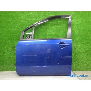 2011 Nissan Lafesta B30 left front door - blue B53 with visor