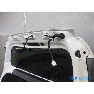 2013 Toyota Aqua NHP10 P1 Genuine back door Rear gate with Spo camera White pearl