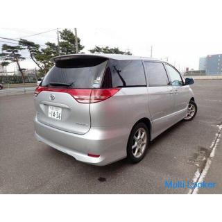 Toyota Estima ☆ [Check the current car on YouTube] ☆ Grade Aeras ☆ Power sla on both sides ☆ Mirror 