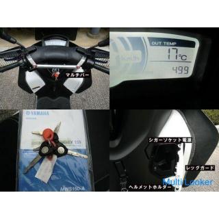 ★ Ordinary license specification Tricity 155 ABS wide tread << The best car with a running dis