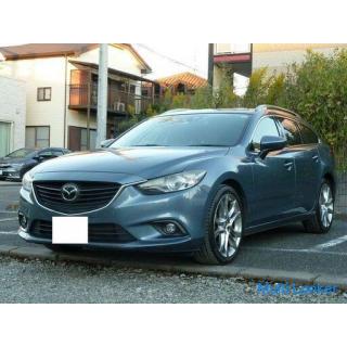 2013 Mazda Atenza Wagon 2.2 Diesel Turbo XD L Package Genuine 19AW Genuine Navigation Leather Seat D