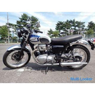 Kawasaki W650 LED headlights (vehicle inspection compatible)