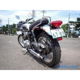 Kawasaki W650 LED headlights (vehicle inspection compatible)