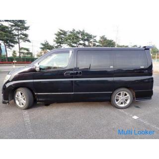 Cheap vehicle! !! Elgrand [Check the current car on YouTube] ☆ Grade V Aero ☆ ETC ☆ Navi ☆ Flip down
