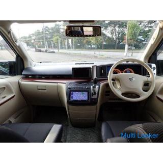 Cheap vehicle! !! Elgrand [Check the current car on YouTube] ☆ Grade V Aero ☆ ETC ☆ Navi ☆ Flip down