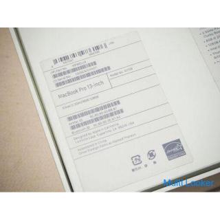 Apple MPXR2J / A MacBook Pro 13 inch Silver Intel Core i5 Memory 8GB SSD128GB 2.3GHz Working product