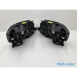 Beautiful goods No cracks Late ANH10W Alphard Genuine HID headlight with left and right AFS ICHIKOH 