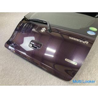 No dent 2013 MH34S Wagon R Genuine back door Rear gate ZED Mysterious Violet Pearl Purple