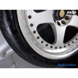 RAYS NISMO LM-GT1 LM GT1 Forged 18 inch 9.5J +14 5 holes PCD114.3 265 / 35ZR18 with 4 BCNR33 GT-R BN