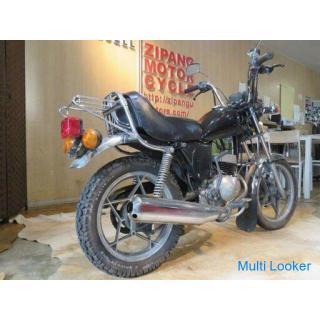 Rare! SUZUKI MAME TAN50 OR 502 12983 km. Black production! 2st 2 stroke old car moped vintage bike