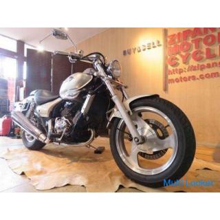 KAWASAKI ELIMINATOR 250V BA-VN250A 250cc American 23.971 km. Champagne Gold!