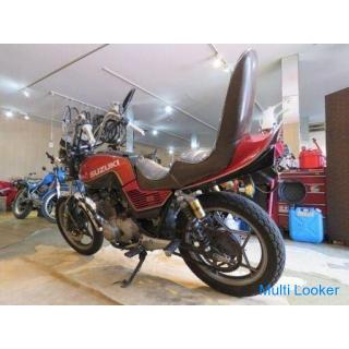 SUZUKI GSX250E GJ51B Cockroach Black Red 250cc Production!