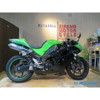 2007 KAWASAKI ZX10R ZXT00D 1000cc Green 2339 km! Current sales motorcycle