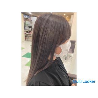[Limited to new customers] Cut or gray hair dye retouch model recruitment