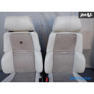 Re-covered! !! 2-leg set RECARO Orthopedic electric semi-bucket seat reclining electric Porsche 991 