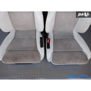 Re-covered! !! 2-leg set RECARO Orthopedic electric semi-bucket seat reclining electric Porsche 991 