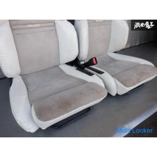 Re-covered! !! 2-leg set RECARO Orthopedic electric semi-bucket seat reclining electric Porsche 991 