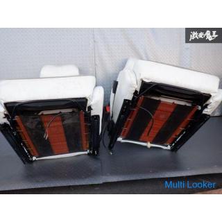 Re-covered! !! 2-leg set RECARO Orthopedic electric semi-bucket seat reclining electric Porsche 991 