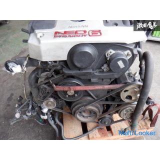 Guaranteed Nissan Genuine GF-ER34 Skyline 4-door RB25DE NA Neo 6 AT Automatic H10 / 7 Engine Body 75