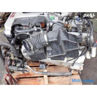 Guaranteed Nissan Genuine GF-ER34 Skyline 4-door RB25DE NA Neo 6 AT Automatic H10 / 7 Engine Body 75