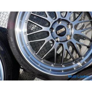 BBS LM229 Forged 2 piece 20 inch 8.5J +32 5 hole PCD120 Yokohama 225 / 35ZR20 with 4 pcs set Beautif