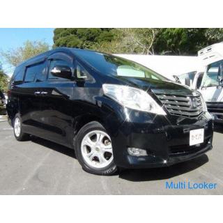Rare! Alphard ★ Sleeper! Hearse! Patient transport vehicle! Beautiful car! No repair history! Mainta