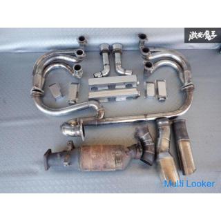 External product Porsche 911 964 Carrera 2 Cabriolet AT Stainless muffler Exhaust manifold Catalyst 