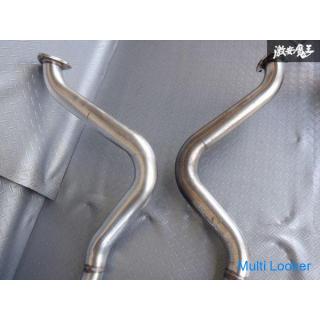 GANADOR URJ202W Land Cruiser Rankle 1UR-FE Stainless muffler 4 pieces JASMA certified product 03S142