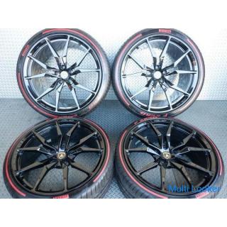 Lamborghini genuine APP TECH Aventador LP700-4 Pirelli Edition 20 inch 9J +32.2 21 inch 13J +66.7 25