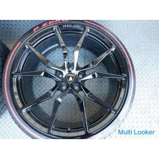 Lamborghini genuine APP TECH Aventador LP700-4 Pirelli Edition 20 inch 9J +32.2 21 inch 13J +66.7 25